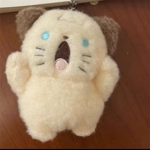 포차코인형 귀여운 산리오 파차코 키체인 여아용 집 장식 인형 가방 펜던트 만화 블러셔 강아지 봉제 키링 장난감, [06] cat