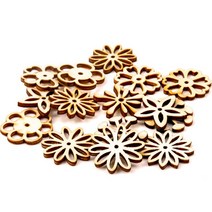 나무 동물 잎 그림 스크랩북 장식 공예 수제 홈 액세서리 DIY 다양한 색상, 15. 30mm 20pcs