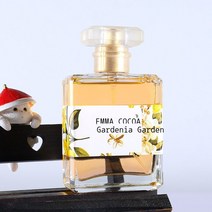 KORELAN치자꽃 청춘 꽃 향기 향수 여사 지속 연향 대품 소산뜻 장미 계수나무 꽃, 치자, 50ml