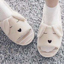 실내화 사무실 오피스 분양사무실 거실 사계절 편안한 푹신, 베이지