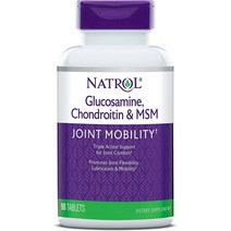나트롤 글루코사민 콘드로이친 MSM 90타블렛 Natrol