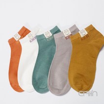 더캣발목양말 고급양말세트 여성발목양말 대나무 뱀부면 실캣가공면양말 면 캐릭터양말