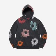 슈프림 x 네이트 로우만 후드 스웨트셔츠 블랙 - Supreme x Nate Lowman Hooded Sweatshirt Black - l l