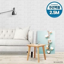 3D폼브릭 2.5M 폼블럭 시트지 쿠션벽돌 단열벽지 보온, 3D폼브릭핑크2.5M