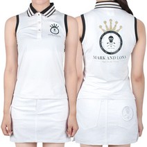 마크앤로나 [마크앤로나] TTG 골프 PK 민소매 (MLW 2B AP14 WHITE)