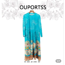 라피아 선캡 여성 밀짚 라탄 모자 [ 팬덤] 봉황꼬리 모란꽃 원피스 3239