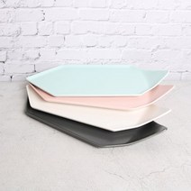 위즈라인 육각 접시, 스카이블루