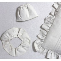 자투리 면주름 심플주름레이스 내츄럴린넨 택1, 심플주름레이스 내츄럴린넨8cm