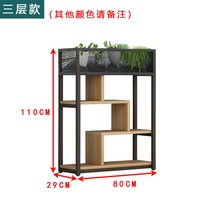 공간분리 가벽 원룸 분할 파티션 낮은 셀프 침대 알파룸 안방 주방 우드 식당 카페, 80 x 29 x 110