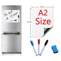 한달계획표 월간 스케쥴보드판 냉장고 월중행사및 계획표 a2 size magnetic whiteboard 냉장고 자석 마커 홈 주방 메시지 보드 쓰기 스티커 자석 1 지우개 3