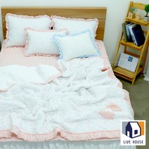 시어서커 여름 침구 뱀부 슈퍼 싱글 이불 배게 세트 SS Q