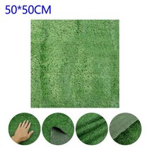 인조 잔디 인테리어 조화 셀프 발코니 정원 매트 카펫 그린 키트 조경 액세서리, 100x200CM