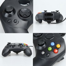 Microsoft 이전 세대 Xbox 콘솔 비디오용 유선 컨트롤러 S 유형 2 A, 없음
