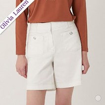 [올리비아로렌]배색스티치 아웃포켓 쇼츠 VOBDS3F7111