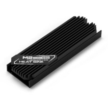 M.2 SSD 방열판 M2 2280 솔리드 스테이트 하드 디스크 알루미늄 (PCIe SATA ssd PC 용 열 실리콘 패드 포함) 호환, 01 A