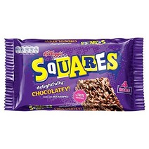 독일직구 켈로그의 라이스 크리스피 스퀘어 컴플리트 초콜릿 4 X 36G, 상세참조, 수량