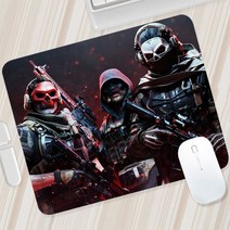 게이밍책상 pc방책상 콜오브 듀티 모던 워 페어 소형 마우스 패드 게임용 PC 게이머 매트 컴퓨터 사무실 노, 24 A24_02 LockEdge250x200x2mm