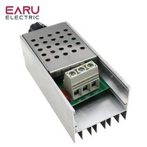 10000W 25A 속도 컨트롤러 고전력 SCR 전압 조정기 조광기 스위치 온도 제어 조절기 AC 110V 220V