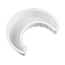 달 모양 3D 실리콘 베이킹 폼 몰드 디저트 베이킹 팬 케이크 장식 도구 중추절, 달.