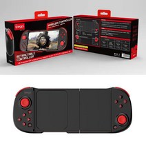 피파4패드 피파 던파 모바일 패드 철권 조이스틱 게임 컨트롤러 무선 블루투스, 검은 색, 협력사