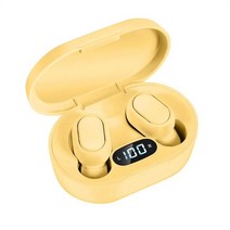 E7s TWS 블루투스 헤드셋 무선 인이어 스테레오 소음 감소 스포츠 (마이크 포함), 05 YELLOW, 05 YELLOW