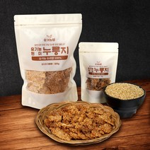 유기농 끓임용 수제 현미 보리 누룽지(300g), 끓임용 현미 누룽지(300g)