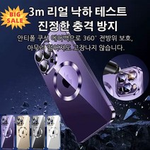 아이폰14 방진망 전기도금 케이스 방진망 설계/ 강한자기흡입무선충전/ 전체 프레임 렌즈 필름/