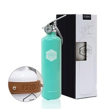 NEW 뉴 피레보 FIREVO 소화기 패키지형+차량용가죽거치대(브라운), NEW 스피아민트 패키지+차량용가죽거치대(브라운)