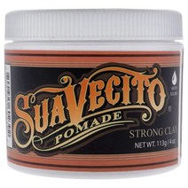 수아베시토 Suavecito 포마드 Firme 클레이 - 스트롱 홀드 헤어 클레이 For 맨 - Low 샤인 매트 헤어 클레이 포마드 For 내추럴 텍스쳐 헤어스타일, 4 Ounce (Pack of 1)