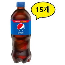 펩시 콜라, 600ml, 15개