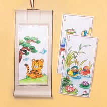 한국 민화 족자 만들기, 무도안