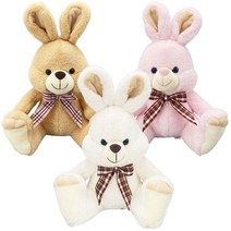 한별토이 엘리바니 귀여운 토끼인형 3종 32cm, 엘리 바니 크림 32cm
