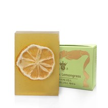 레몬 & 레몬그라스 팩 비누, 100g, 1개