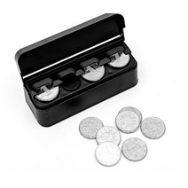 PM 자동차 동전케이스 수납 동전통 다용도 동전보관 차량, 단품