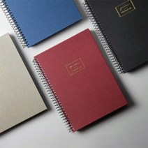 VJSLVKSL 필기노트 유선 대학생 인덱스 스프링 라인 직장인 재고802EA, 퍼니파니쿠팡 블랙