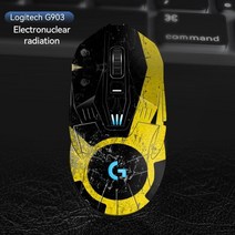 게이밍 마우스 호환용 스티커 로지텍 g903 900 hero 무선 스킨 사이드 땀 패드 g900 화이트 퍼플 액세서리 미끄럼 방지, g903 900-패턴 44