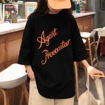 리더스타 여성반팔티 여성티셔츠 루즈핏 반팔