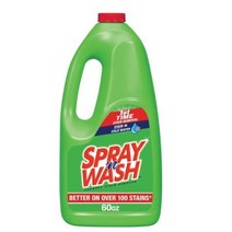 Spray n Wash Pre-Treat Laundry Stain Remover 스프레이 앤 워시 만능 얼룩 제거제 리필용 흰옷 의류 운동화 세탁소 빨래방 60Oz (1.8L), 1개, 1.8L