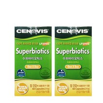 [AK PLAZA] [세노비스] 수퍼바이오틱스 (60캡슐) x 2박스, 1개