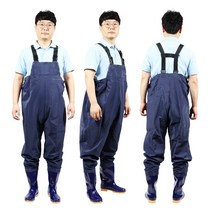 가슴장화 낚시 해루질 농장 갯벌 체스타 전신바지, 235