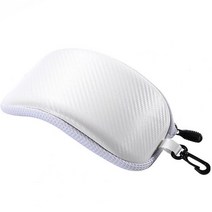 스포츠용품 액세서리 스키 고글 보호대 케이스 방수 쿨 지퍼 안경 함께 야외 스포츠 휴대하기 쉬운, 01 WHITE