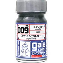 gaianotes 가이아노츠 009 [가이아컬러 브라이트 실버 15ml 메탈릭], 단일