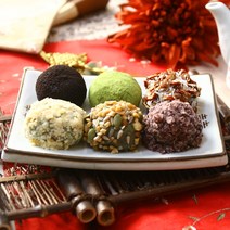 떡단지 혼합오메기떡 선물세트 찹쌀떡, 60g, 03.혼합오메기떡+황금보자기, 1box