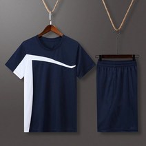 배구 유니폼 배구 복 용품 short sleeve volleyball uniform men volleyball shirt shorts kit training sportswear, 푸른
