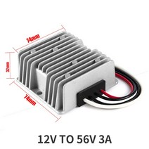 DC 컨버터 모듈 차량용 변환 통신 가변 전압 부스트 스텝 업 컨버터 12V ~ 48V/56V/58V 30A 20A 10A 5A 보, 05 12V TO 56V 3A