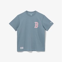 뉴에라 [뉴에라][공용]MLB 빅 페이즐리 보스턴 레드삭스 티셔츠 슬레이트 그레이 (13086600)