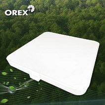 오렉스 국산 바이러스 킬러 공기정화 LED 사각 방등 50W FDA승인 저소음