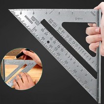 목곡용 직각자 삼각자 눈금 알루미늄 각도