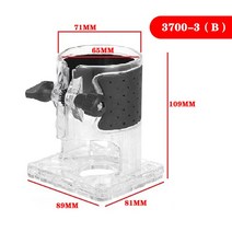 6모델 나무 라우터 기본 트리밍 밀링 머신 전기 트리머 기계 자료 Makita 배터리 RT0701C/Worx WU601, 06 3700-3B