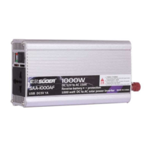 파워뱅크 캠핑카 차박 12V 24V 220V 변압기 인버터, 반전방지USB12V1500W가정용220V
